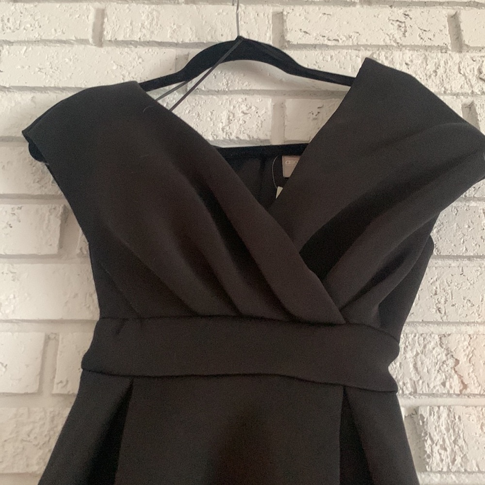 NWT ASOS FALLEN SHOULDER DRESS - Picture 6 of 9